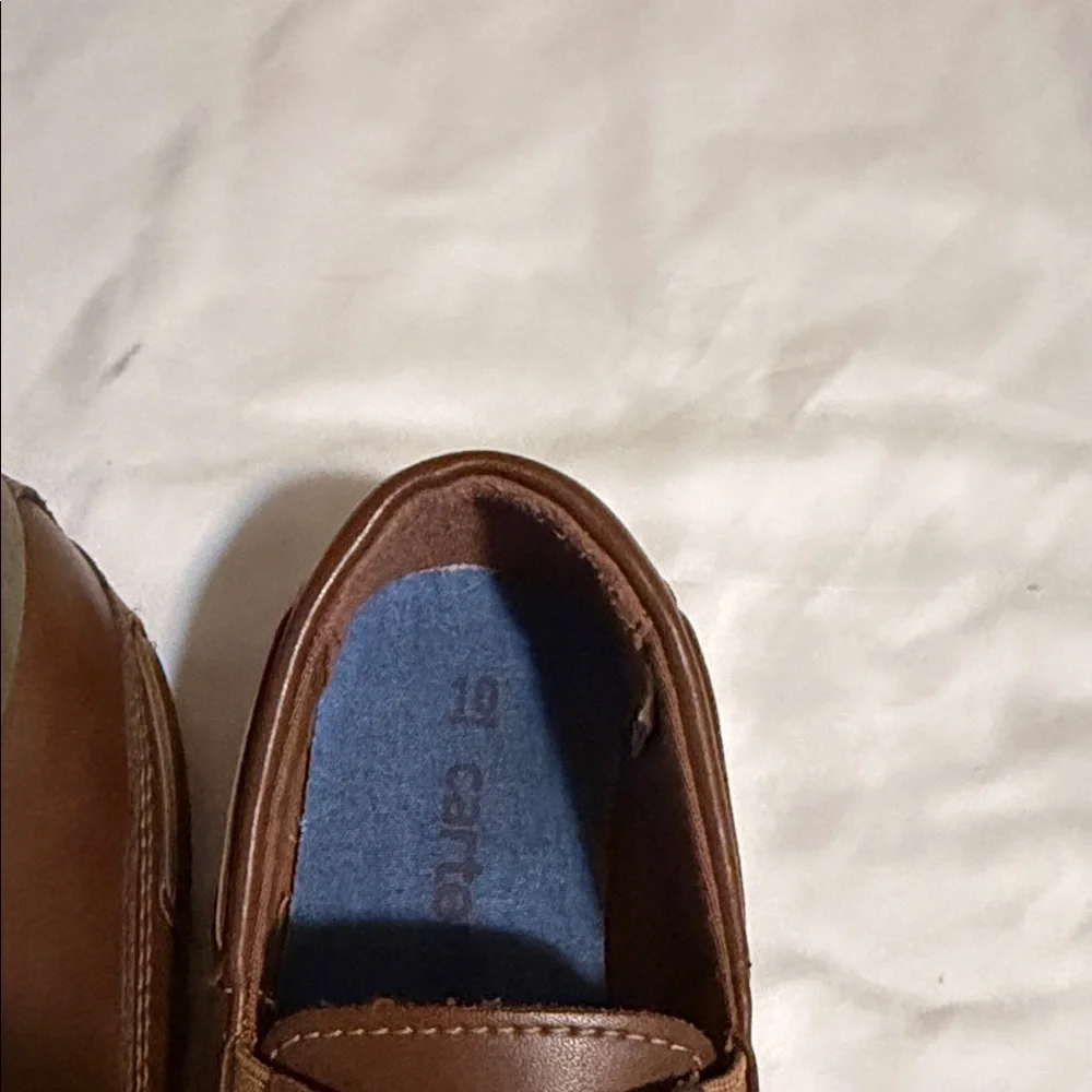 Brown Kids Boat Shoes
